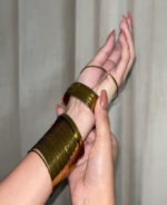 Gold Metal Bangles - Image 3