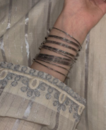 Silver Metal Bangles - Image 4