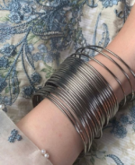 Silver Metal Bangles - Image 2