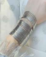 Silver Metal Bangles