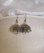 Metal Jhumka Earrings