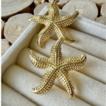 Golden Starfish stud