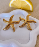 Golden Starfish stud - Image 2
