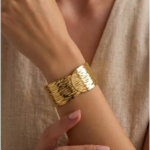 Radiance Gold Cuff Bracelet