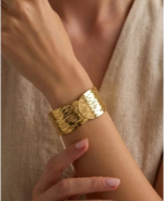Radiance Gold Cuff Bracelet