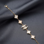 Gucci White Stoned Bracelet
