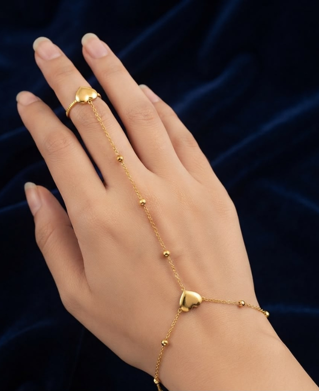 238 Heart Hand Chain - Image 1