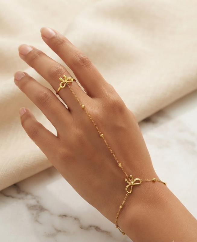 239 Bow Hand Chain - Image 1